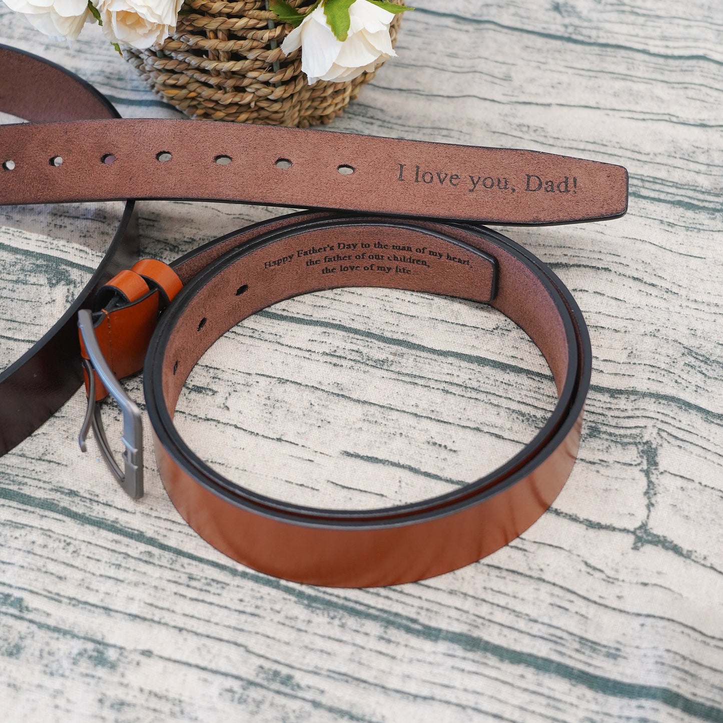 Gepersonaliseerde riem 