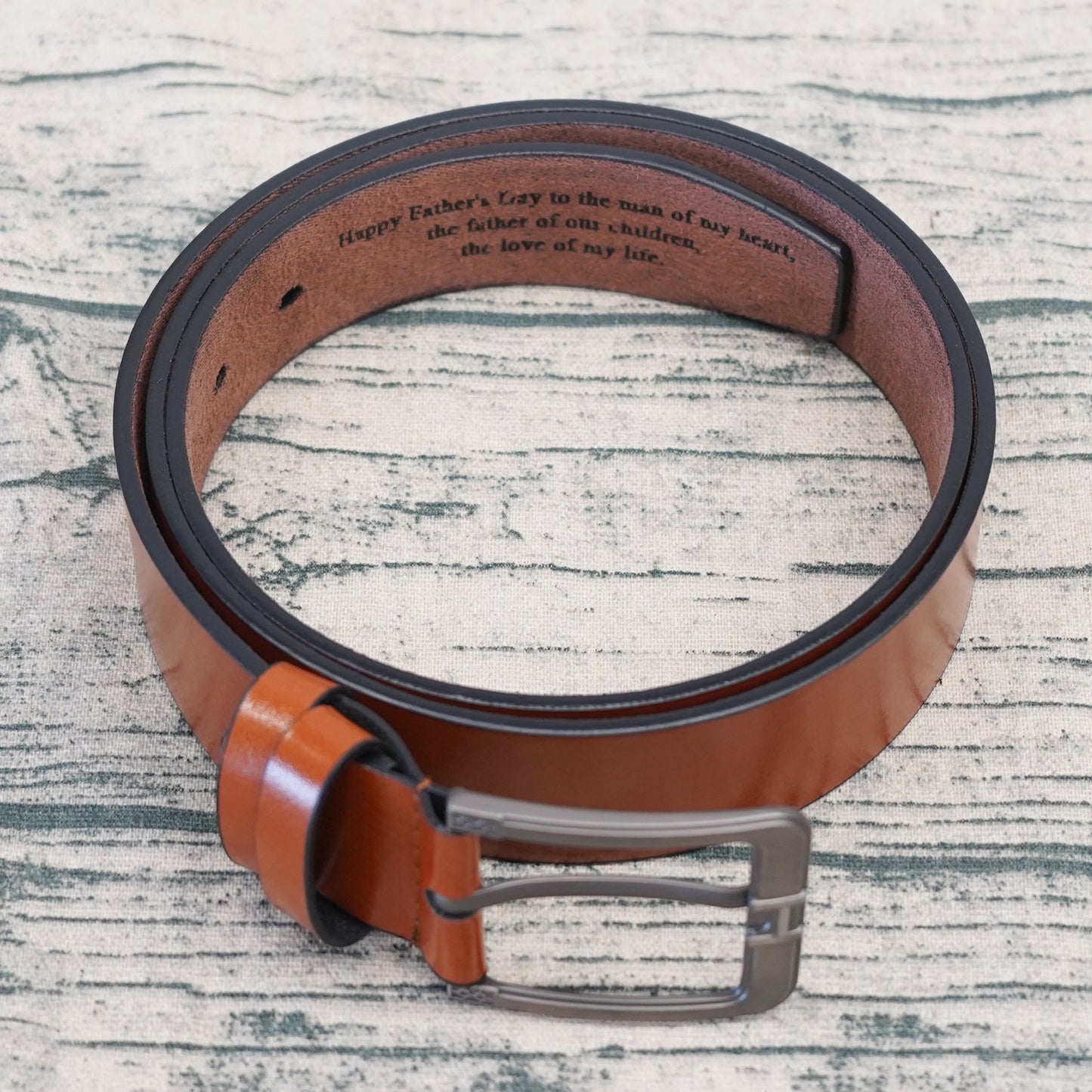Gepersonaliseerde riem 