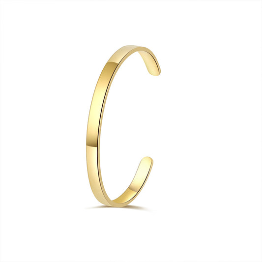 Bracciale bangle inciso personalizzato