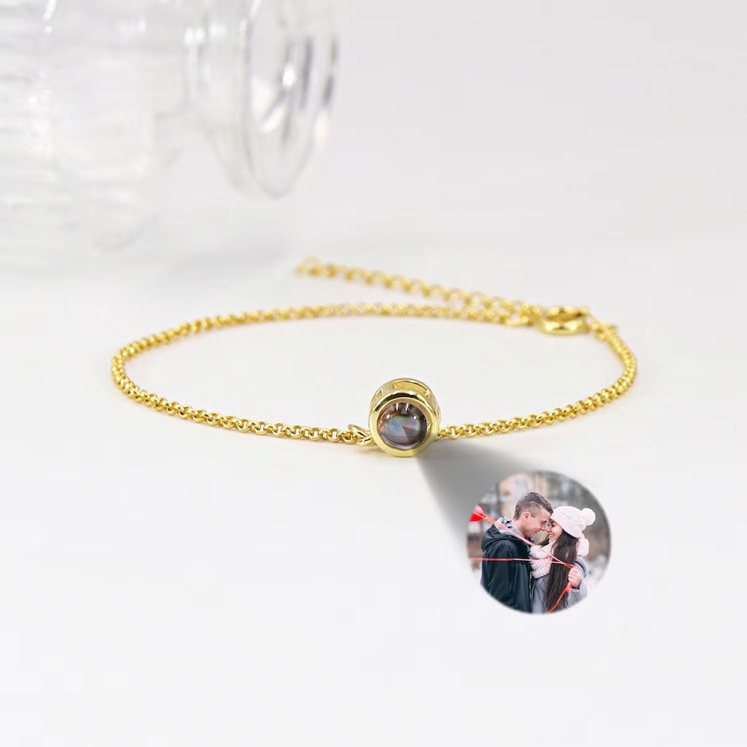 Adjustable Photo Bracelet